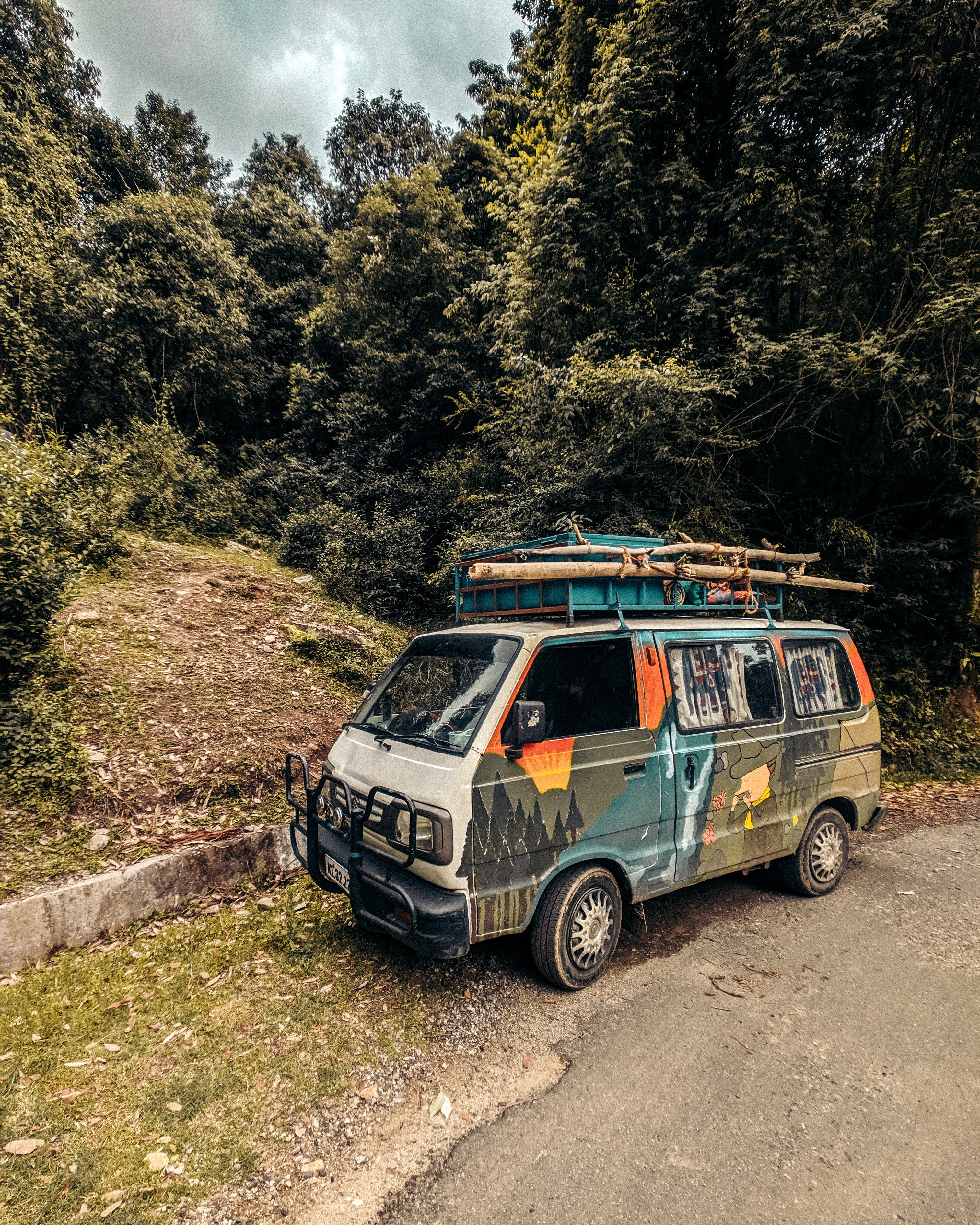 painted van